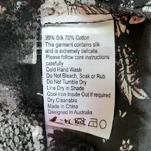 Lightweight Silk Fairycore Dress by Papinelle Y2K Phoebe Buffay Whimsigoth - Picture 6 of 8